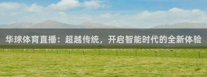 华球体育直播：超越传统，开启智能时代的全新体验